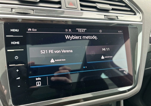 Volkswagen Tiguan cena 164900 przebieg: 19626, rok produkcji 2021 z Zambrów małe 781